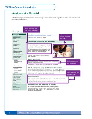 Cdc communication index | PDF