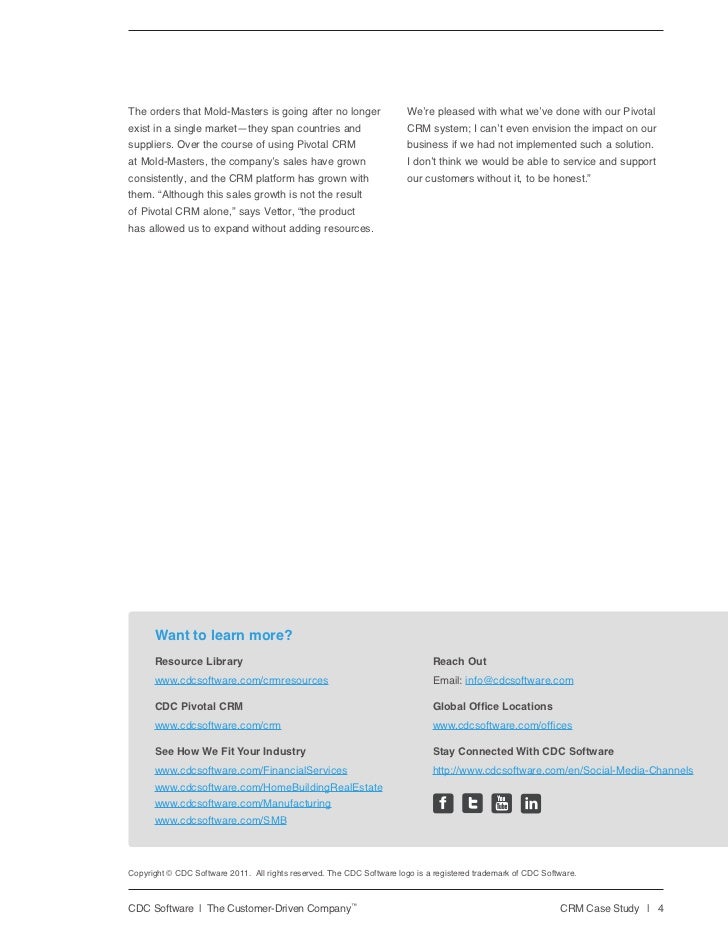 Crm case study ppt picture