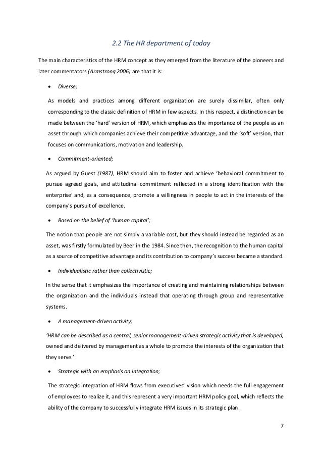 MBA Thesis Topics in Strategic Management | The Classroom