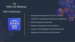 CI CD using AWS Developer Tools Online Workshop | PDF