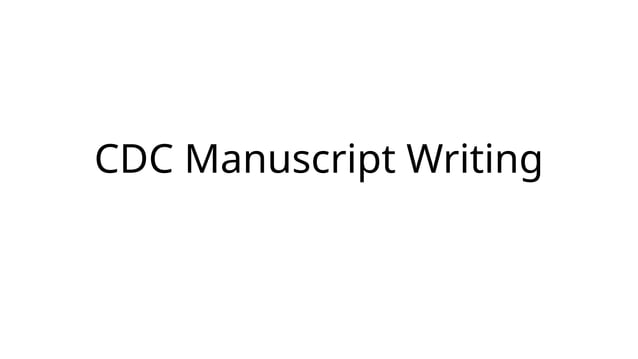 CDC Wonder database Manuscript Writing.pptx