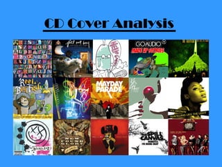 CD Cover Analysis
 