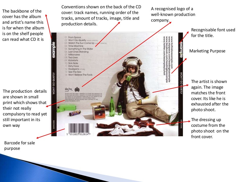 Music Video DVD Cover Analysis