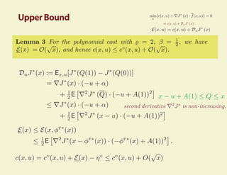 Upper Bound
 