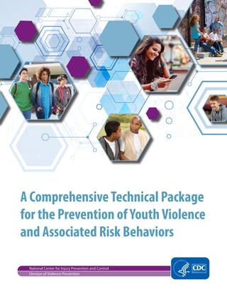 A ComprehensiveTechnical Package
for the Prevention ofYouthViolence
and Associated Risk Behaviors
National Center for Injury Prevention and Control
Division of Violence Prevention
 
