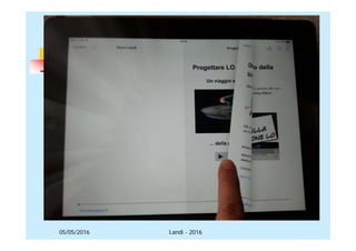 05/05/2016
Creazione ebook
Landi - 2016
 