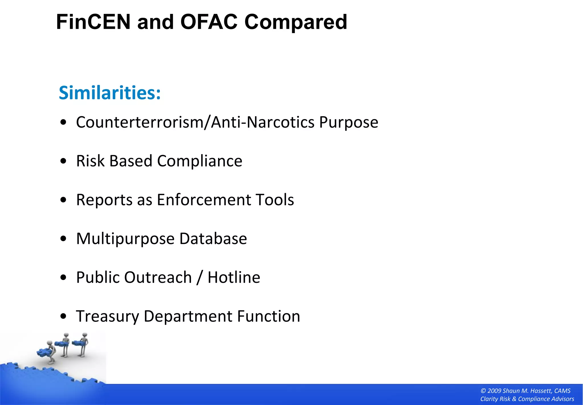Customer Due Diligence: Improving Screening Processes for OFAC Entities and  Other High Risks | PPT
