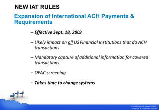 Customer Due Diligence: Improving Screening Processes for OFAC Entities ...