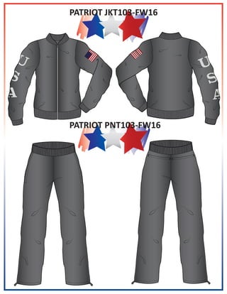 PATRIOT JKT103-FW16
PATRIOT PNT103-FW16
 