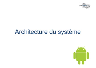 Architecture du système
 