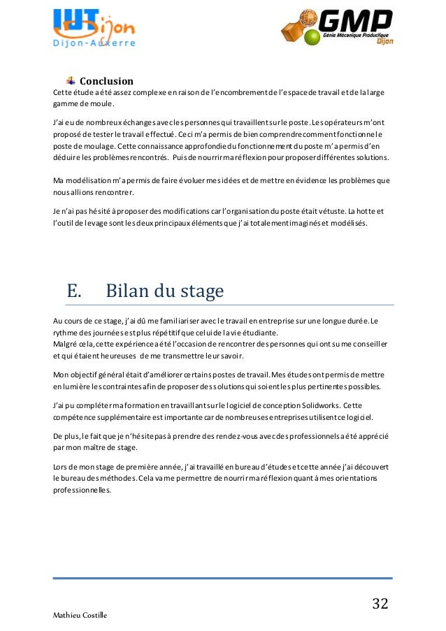 Rapport De Stage