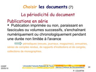 Publication imprimée ou non, paraissant en fascicules ou volumes successifs, s'enchaînant numériquement ou chronologiquement pendant une durée non limitée à l'avance périodiques (revues, journaux, magazines), annuaires, séries de comptes rendus, de rapports d'institutions et de congrès, collections de monographies.   Choisir  les documents   (7)   La périodicité du document Publications en série 