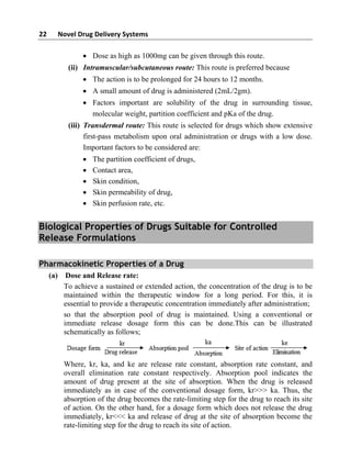 Controlled drug delivery systems for Pharmacy Students | PDF