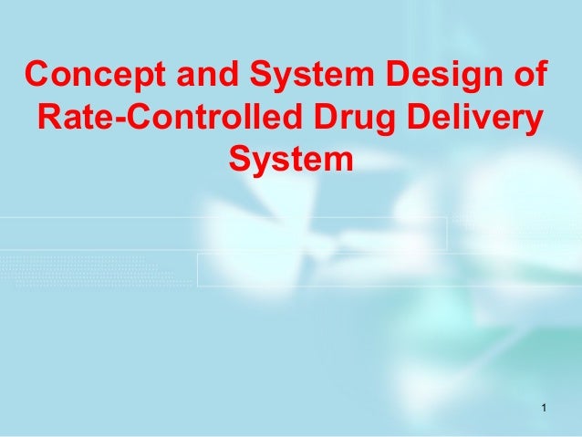 Control Drug Delivery System