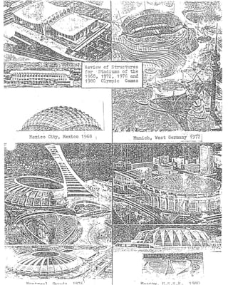 Olympic Stadiums 1968 1972 1976 1980 by Alfred Mangus UC Berkeley Nov 29 1977 - 138 pages LinkedIn
