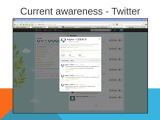 CDEACF and social media