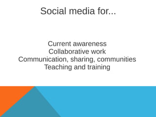 CDEACF and social media