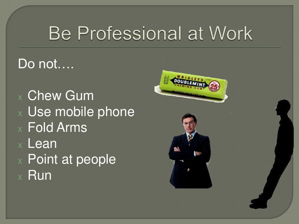 Personal Hygiene and Grooming