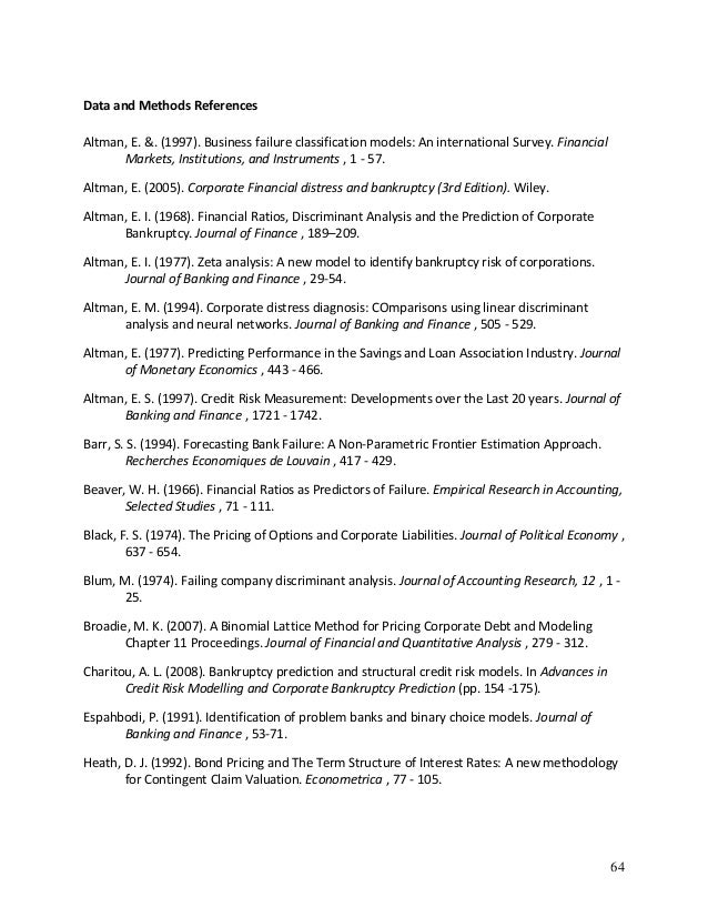Statistical methods in accounting research paper