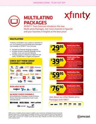 Welcome to Xfinity | PDF