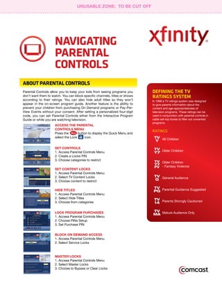 Guide To Set Up Xfinity Parental Controls