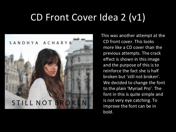 cd front cover