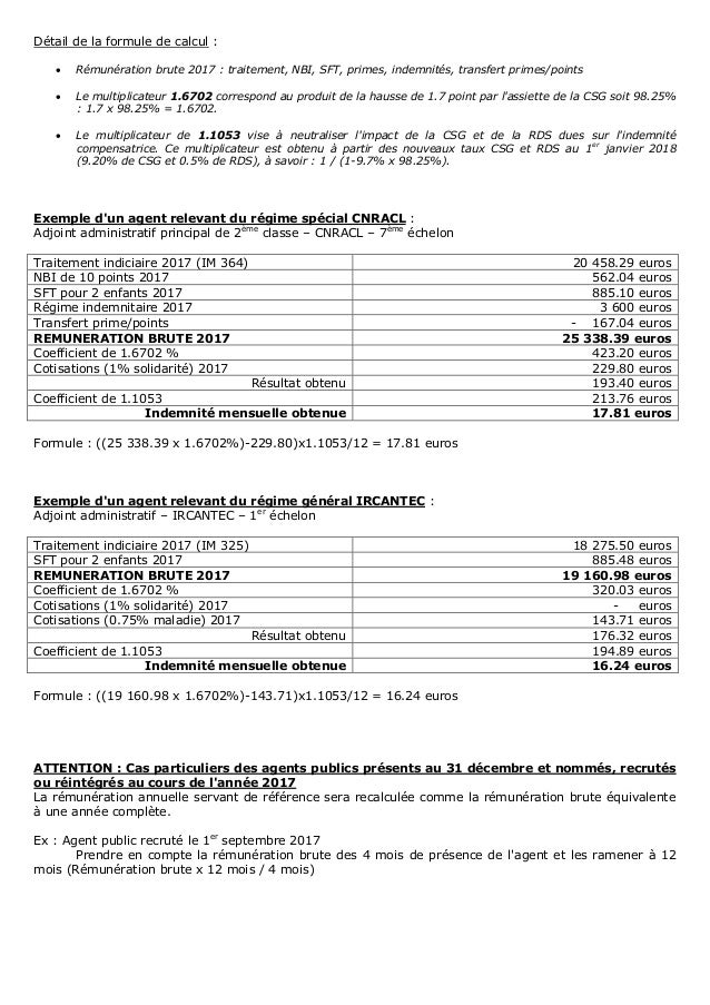 [Cdg61] indemnite compensatricecsgfiche
