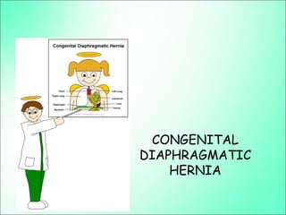 CONGENITAL
DIAPHRAGMATIC
HERNIA
 