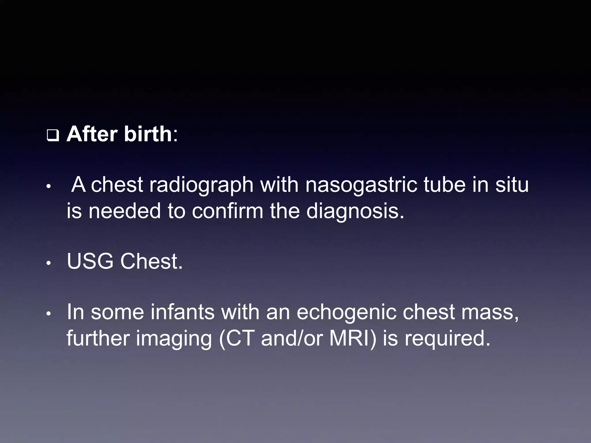 Congenital diaphragmatic hernia (CDH) | PPT