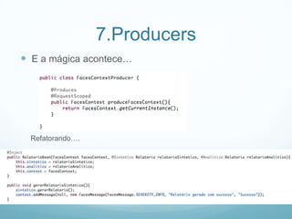 7.ProducersE a mágicaacontece…Refatorando….