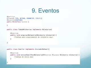 9. Eventos