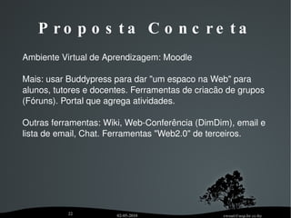 Desigualdades na participação Parcela pequena é responsável pela maior parte da participação. Questões de letramento digital; em vez de focar no  digital divide  ->  participation gap . Veja Henry Jenkins 2006 e  http://newmedialiteracies.org/   