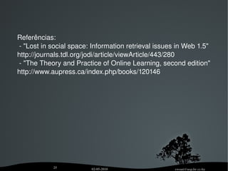 Moodle: ambiente virtual de aprendizagem 