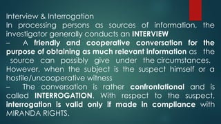 Fundamentals of Criminal Investigation Powerpoint | PPTX