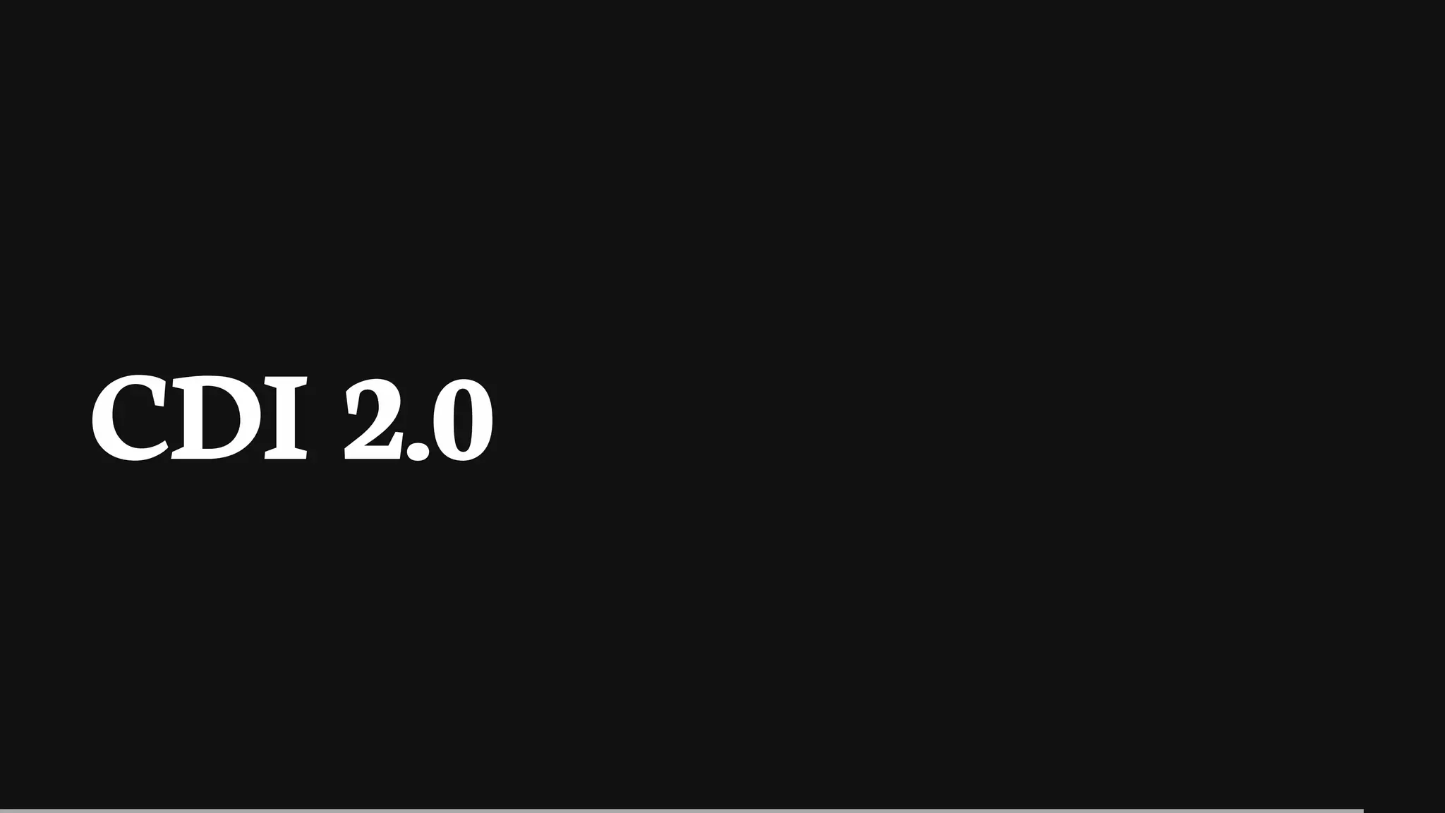 CDI	2.0
 