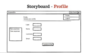 Storyboard	-	Profile
 