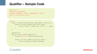 Decorators – decouple business concerns 