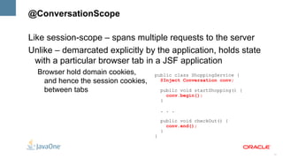 @Asynchronous  instead of  asyncPaymentProcessor Stereotypes 