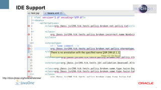 @ConversationScope Like session-scope – spans multiple requests to the server 