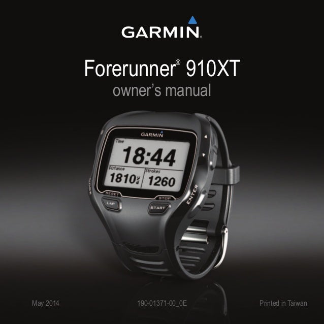 manual forerunner 35