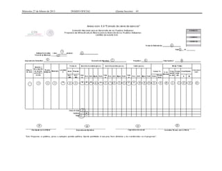 Miércoles 27 de febrero de 2013 DIARIO OFICIAL (Quinta Sección) 65
 