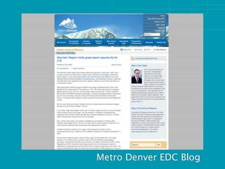 Metro Denver EDC Blog
 