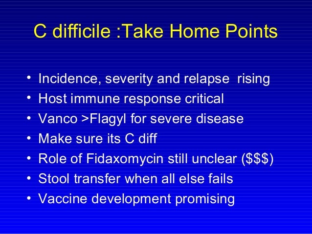 Clostridium Difficile C Diff Is More Difficult Than Ever Presenta