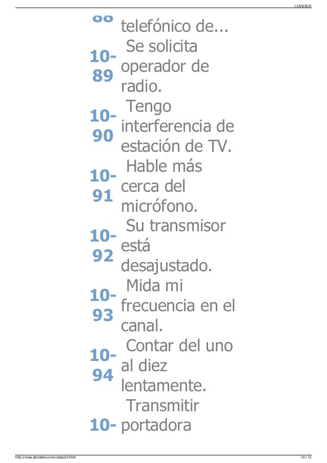 Código 10 Código 10