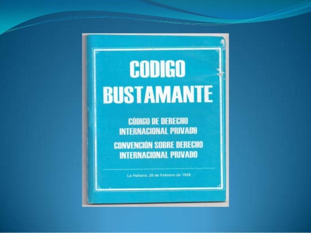 Código de bustamante (2)
