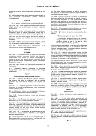 Código de Direito Canônico