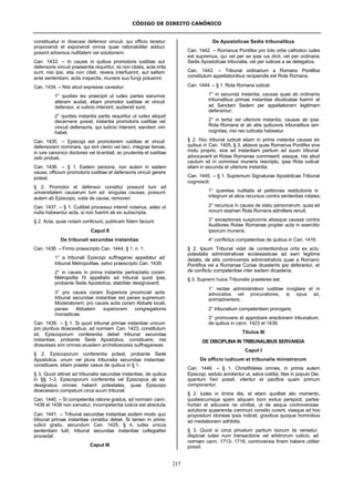 Código de Direito Canônico