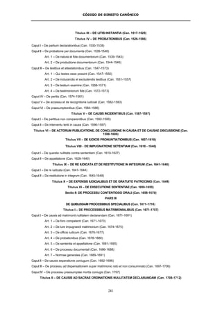 Código de Direito Canônico
