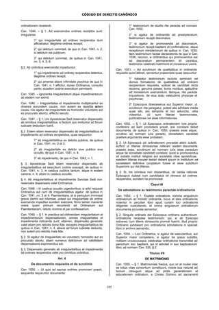 Código de direito canônico[1983]