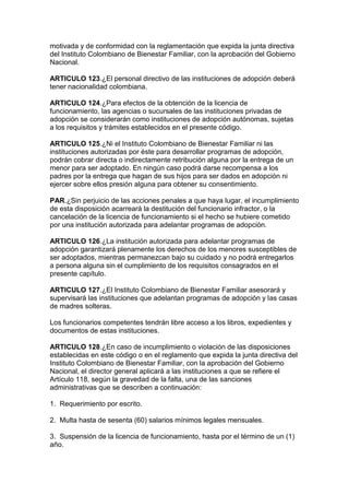 Código del menor   decreto 2737 de 1989